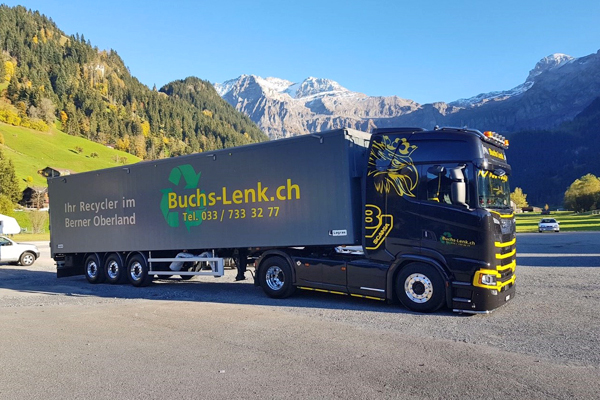 Scania V8 - unterwegs durch die ganze Schweiz